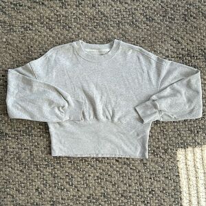 Abercrombie and Fitch Cropped Sweat Shirt